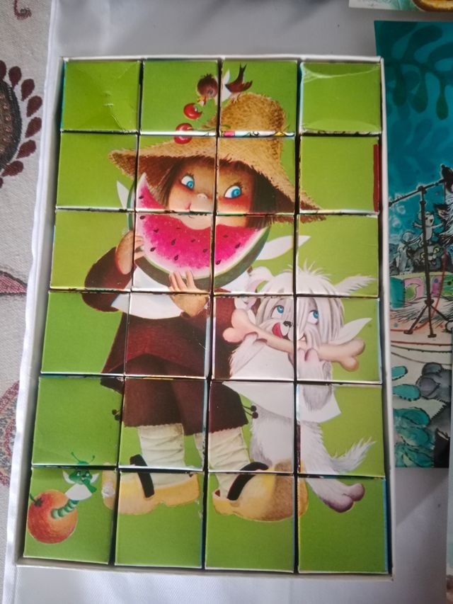 Puzles vitage años 60