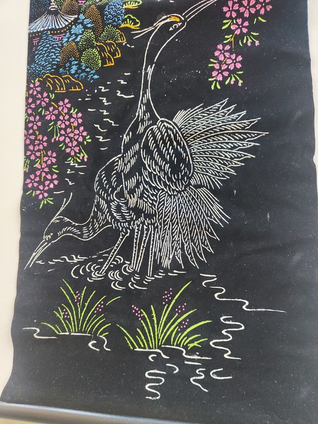 Tapices vintage años 70: Sahara & Japón