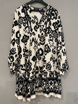 Camisola Zara - Blanco y Negro