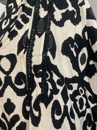 Camisola Zara - Blanco y Negro