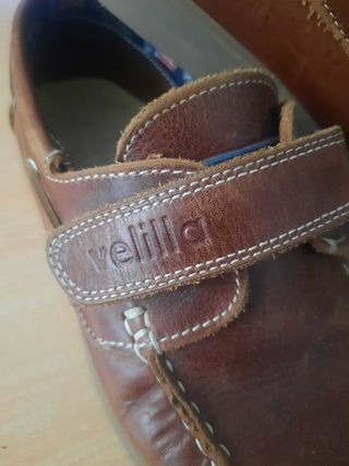 Náuticos niño Velilla marrón talla 34