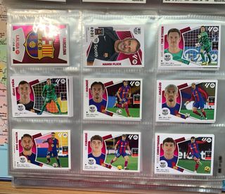 Coleccion Completa sin pegar Liga Este 24 25