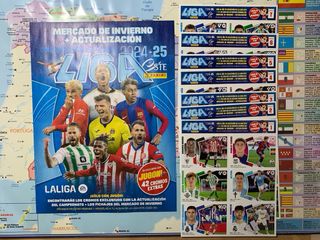 Coleccion Completa sin pegar Liga Este 24 25