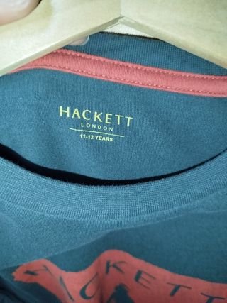 Camiseta Hackett niño 11-12 años y pantalon.