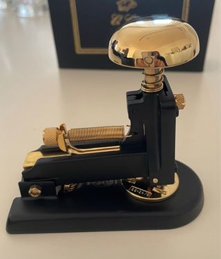 Pinzatrice El Casco vintage oro nero