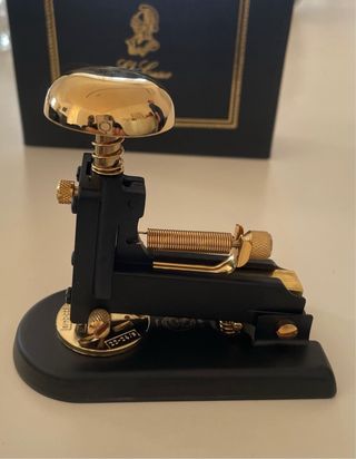 Pinzatrice El Casco vintage oro nero