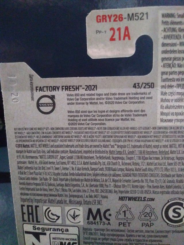 Hot Wheels Volvo 850 Estate