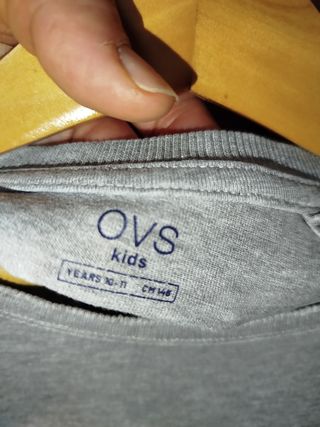 Camiseta manga larga niño OVS 11-12