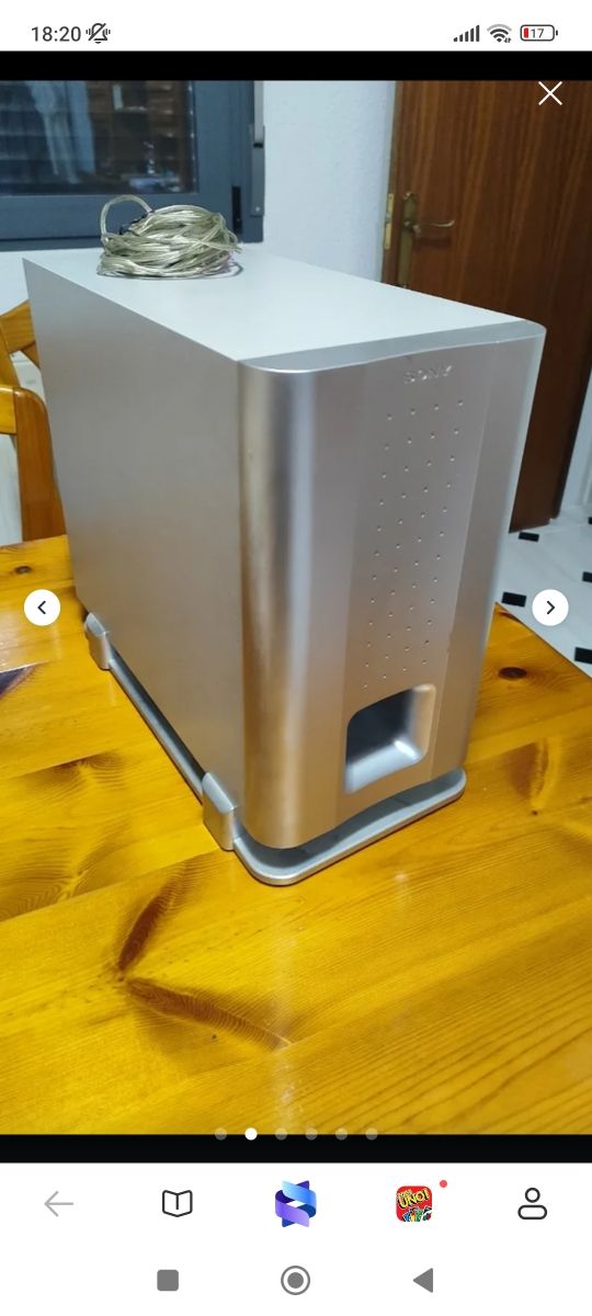 Altavoces marca Sony home cimena,