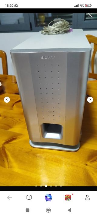 Altavoces marca Sony home cimena,