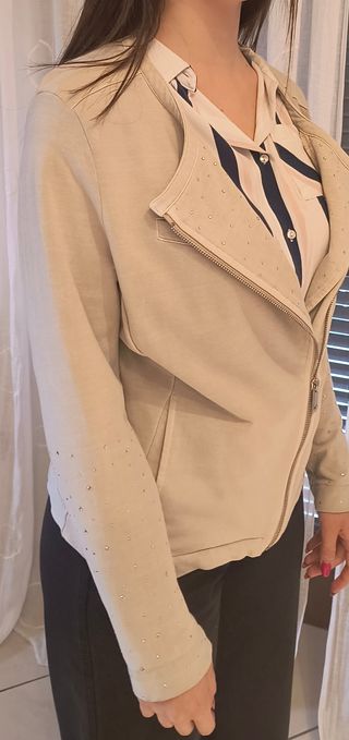 Giacca blazer in felpa garzata, Gas, taglia M