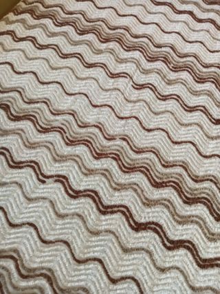 Copriletti vintage Zucchi - beige e marrone