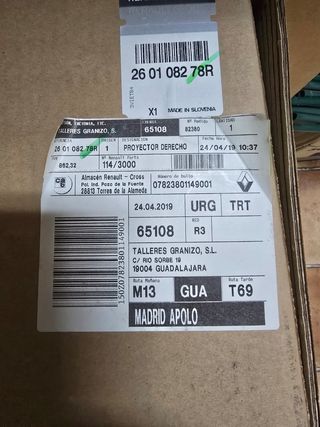 Faro Renault Scenic 2017