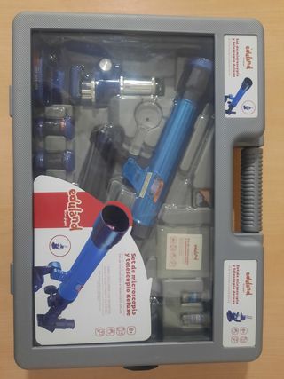 Microscopio y telescopio EduLand