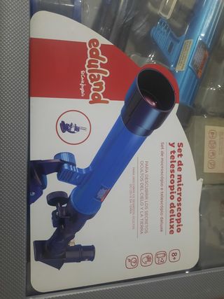 Microscopio y telescopio EduLand