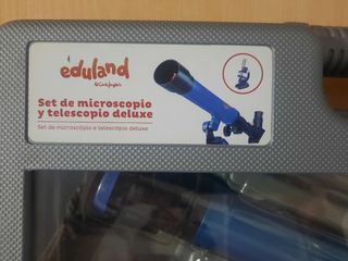 Microscopio y telescopio EduLand