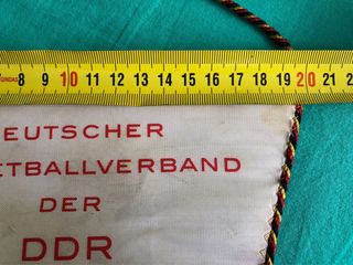 Banderín antiguo deporte Alemania del Este