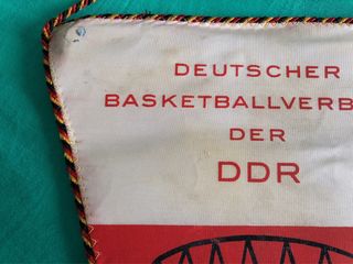 Banderín antiguo deporte Alemania del Este
