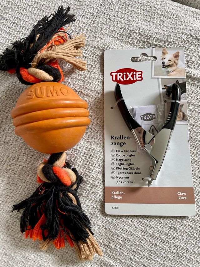 Juguete Sumo + Cortauñas Trixie