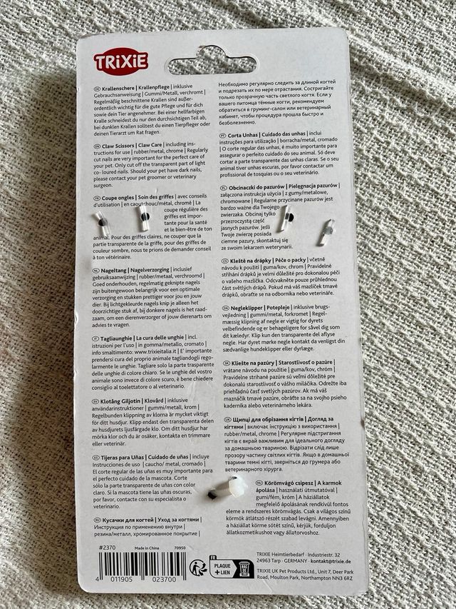 Juguete Sumo + Cortauñas Trixie