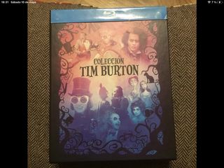 Tim Burton pack 9 bluray.Edicción española