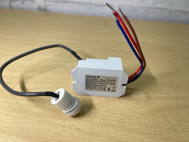 Detector de Movimiento Infrarrojo Integrable