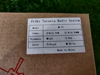 EMISORA Taranis Q X7 + Receptor XM+ + Bateria + 3D