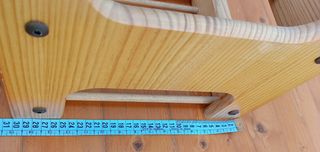 Botellero madera maciza