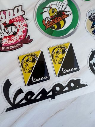 KIT PEGATINAS VINILOS MOTO VESPA SPRINT SUPER 160
