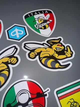 KIT PEGATINAS VINILOS VESPA AVISPA LOGO SPRINT GTS