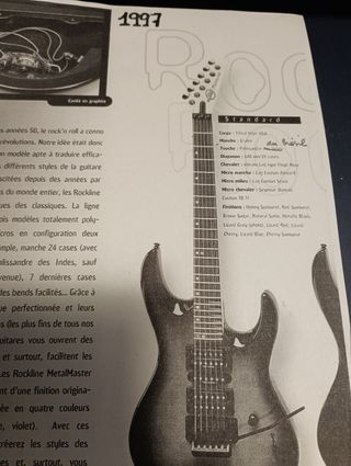 Guitarra LAG Rockline Zurda LH France