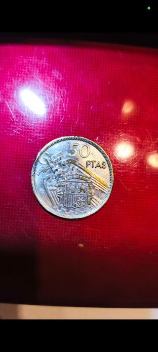 Moneda 50 Ptas Franco - España