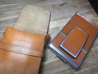 Cámara fotos Polaroid antigua.