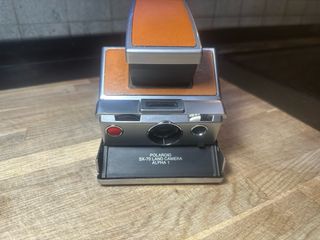 Cámara fotos Polaroid antigua.