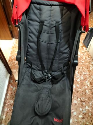 Silla paseo bebé ligera roja