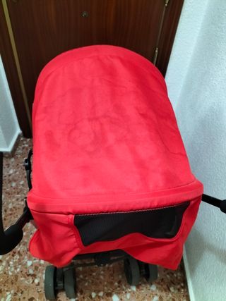 Silla paseo bebé ligera roja