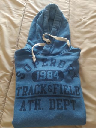 Sudadera Superdry azul vintage