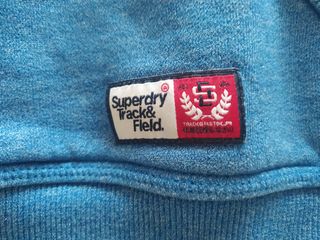 Sudadera Superdry azul vintage