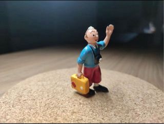 Figura Tintín años 80 PVC