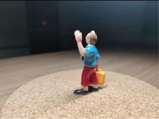 Figura Tintín años 80 PVC