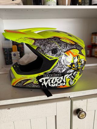 Casco motocross niño