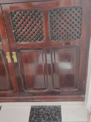  PUERTAS DE DESPENSA MADERA MACIZA.