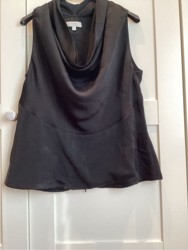 Blusa negra Zendra talla 46