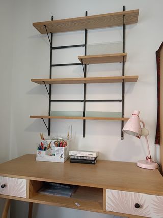 Estantería pared - Industrial - Madera