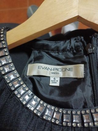 Vestido negro ceremonia talla S