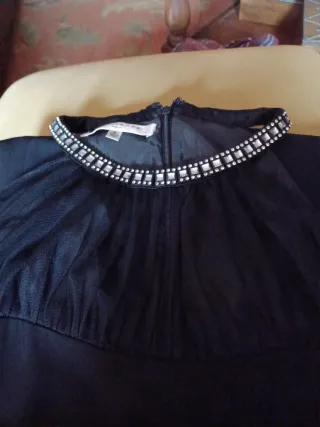 Vestido negro ceremonia talla S