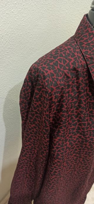 Camisa Stradivarius animal print - T-L