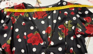 Blusa Zara lunares roja