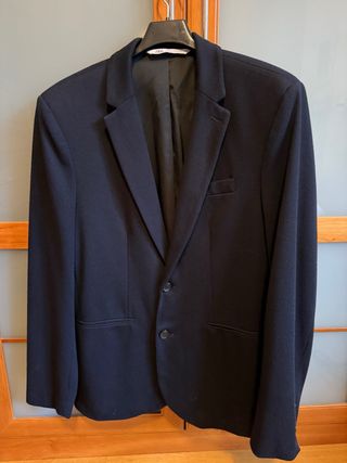 Anercana hombre azul marino. 