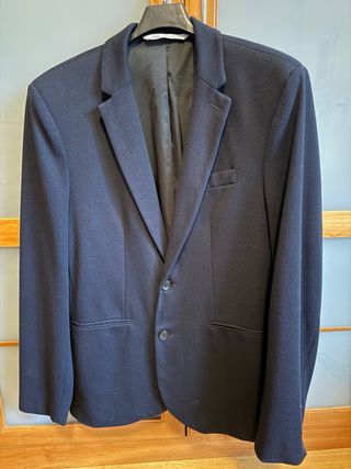 Anercana hombre azul marino. 